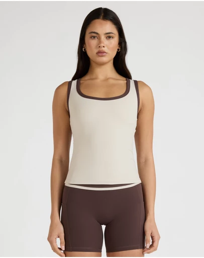 All Fenix - ALLFENIX CloudCore Contrast Bind Racer Tank
