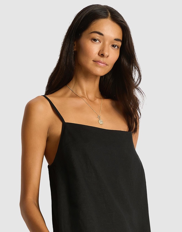 Sea Level Australia - Shore Linen Shift Short Dress