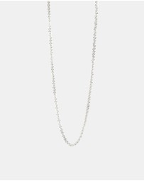 PDPAOLA - Sparkle Silver Chain Necklace