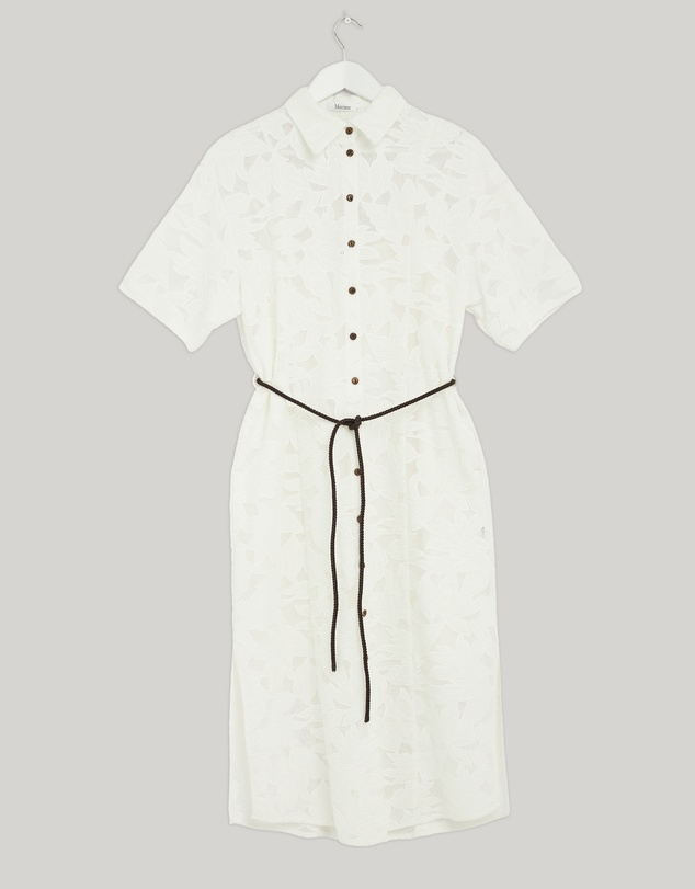 Revibe - Repaired Morrison Marnie Anglaise Shirt Dress - AU 8