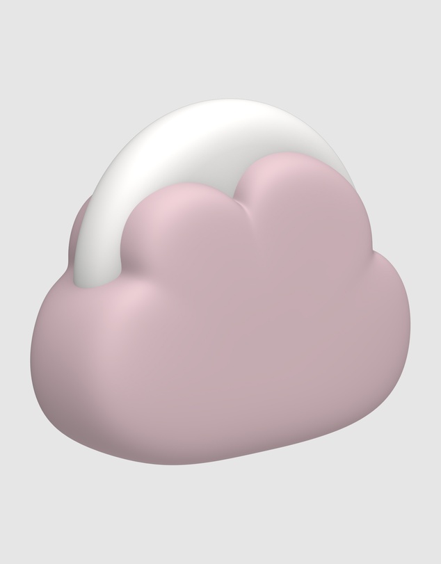 Kreafunk - Kreafunk Kids Cloudy Lamp - Dusty Rose