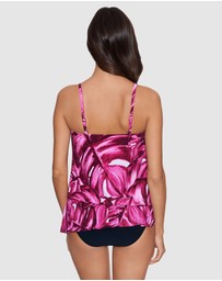 Magicsuit - Camille Asymmetrical Draped Tankini Top