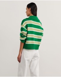 Jag - Lily Collared Knit