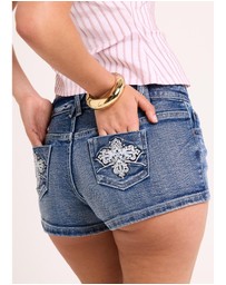 Neon Hart - Beckham Super Mini Shorts