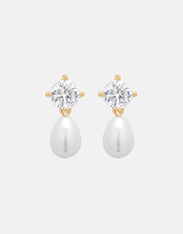 Stephanie Browne - Twinkle Pearl Earrings