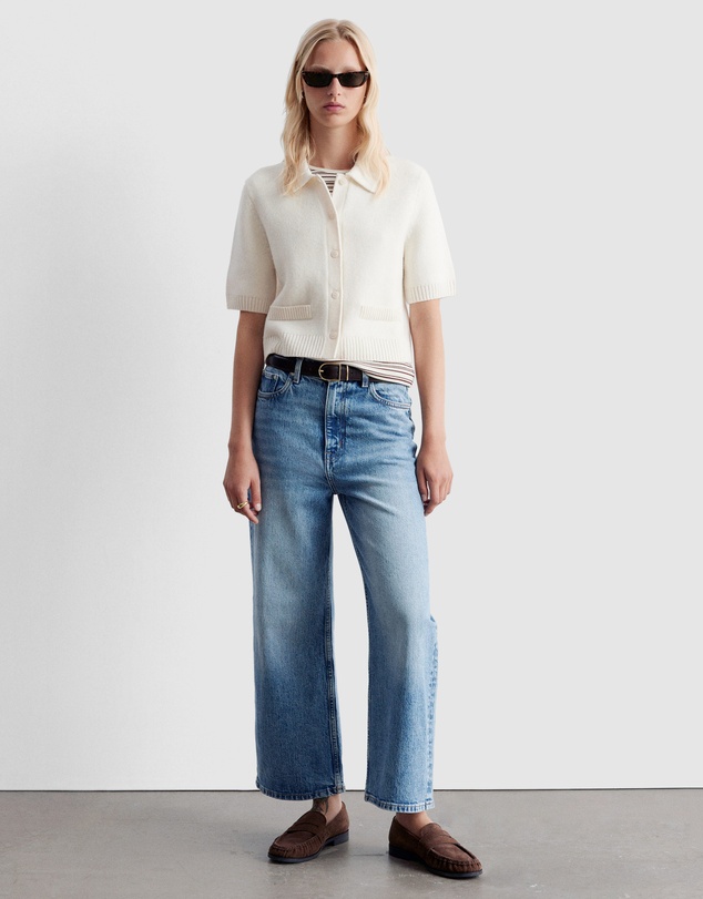 & Other Stories - Knitted Short-Sleeve Cardigan