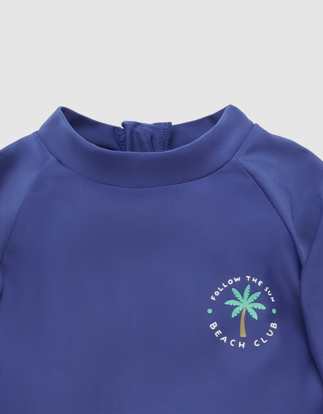 Purebaby - Board Short & Rashie Set- Kids-Babies