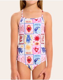 Seafolly - Palermo Tie One Piece - Teens