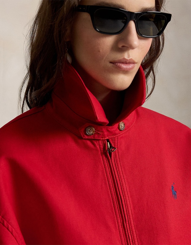 Polo Ralph Lauren - Oversized Cotton Windbreaker - The ICONIC Exclusive