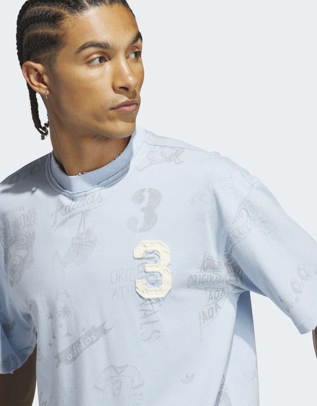 adidas Originals - ORIGINALS VARSITY GRAPHIC TEE Mens