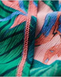 Superdry - Printed Mini Wrap Dress