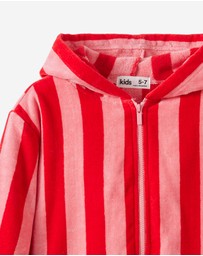 Cotton On Kids - Kids Zip Thru Hooded Towel