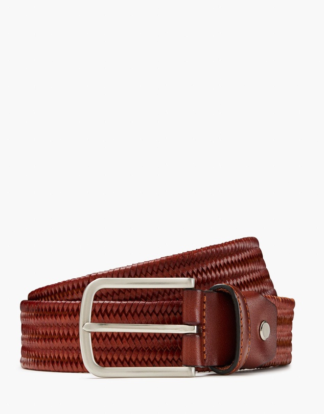 Aquila - Devon Leather Woven Belt
