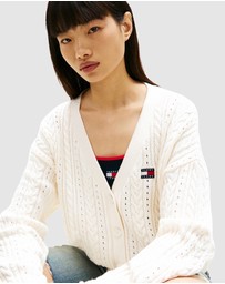 Tommy Jeans - Boxy Garmentdye Cardigan