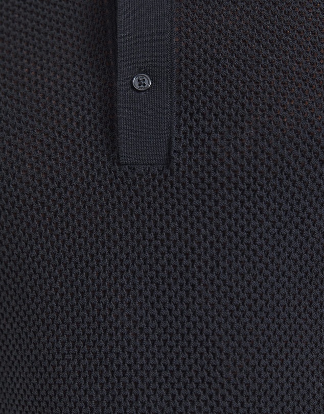 SABA - Dario Crochet Knit Polo