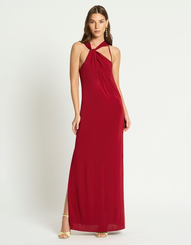 strapless open back dress Zana Maxi Dress main image 1