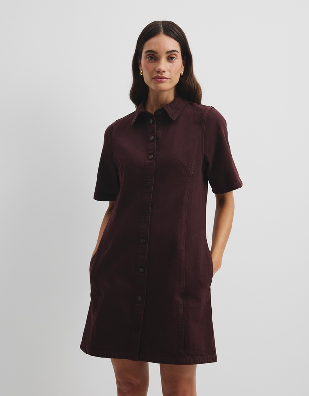 Country Road - Denim Mini Dress