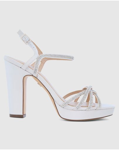 IVORY CRYSTAL SATIN