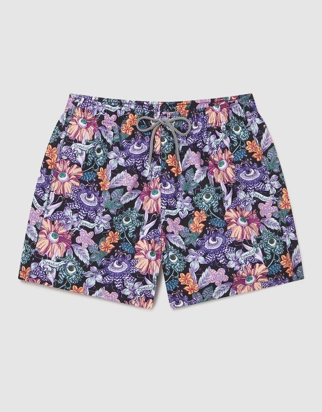 Boardies - Boardies Tropical Eyeballs II Mid Length Swim Shorts
