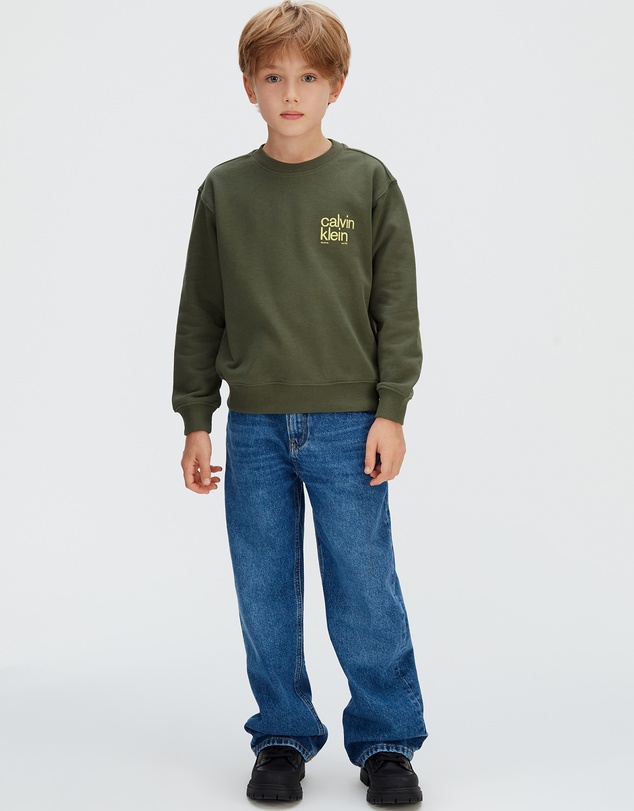 Calvin Klein Jeans - Boys Relaxed Back Print Sweatshirt