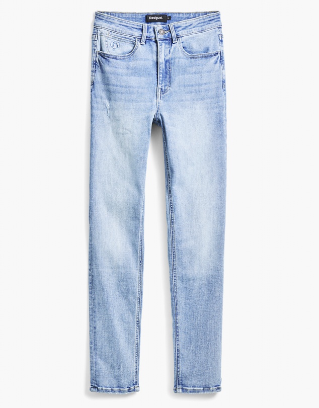 Desigual - Skinny Jean in washed Denim
