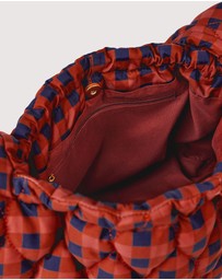 The Somewhere Co - Chestnut Quilted Shoulder Bag
