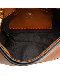 Pre-Loved by Azura Reborn - Pre-Loved Mini Bicolor Nappa Apolo Chain Baguette Shoulder Bag