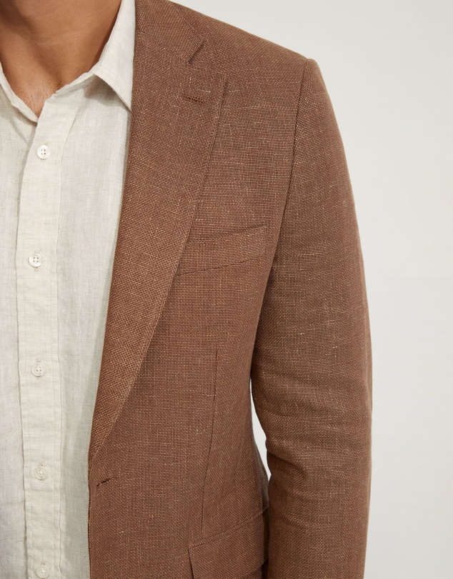 Oxford - Milton Half Lined Linen Cotton Blazer