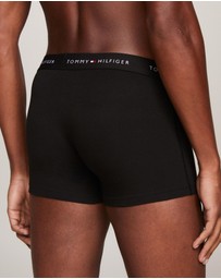 Tommy Hilfiger - 3-Pack Essential Logo Waistband Trunks