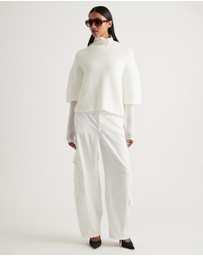 Decjuba - Lola Fluffy Knit Tee