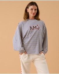 Araminta James - AMJ Waffle LS Top