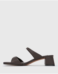 Betts - Argo Block Heel Mule Sandals