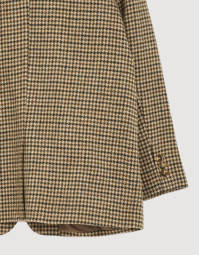 Revibe - Repaired Minima Esenciales Desi Wool Blazer - Brand Sizing-12
