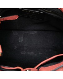 Pre-Loved by Azura Reborn - Pre-Loved Small Grainy Calfskin and House Check Banner Satchel