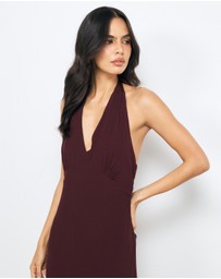 AERE - Leah Halter Maxi Dress