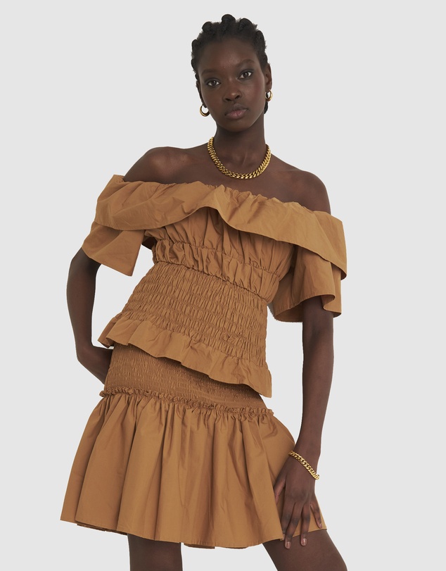 Zerafima - Matilda Shirred Skirt