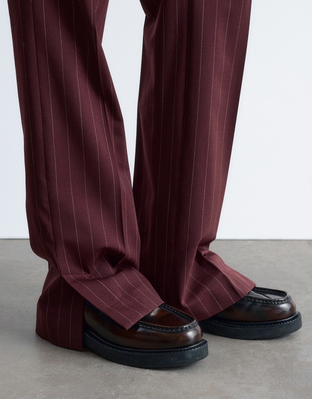 & Other Stories - Wool Press-Crease Trousers