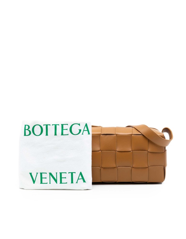 Pre-Loved by Azura Reborn - Pre-Loved Nappa Intrecciato Brick Cassette