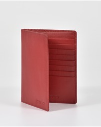 Cobb & Co - Davey Leather RFID Passport Card Holder