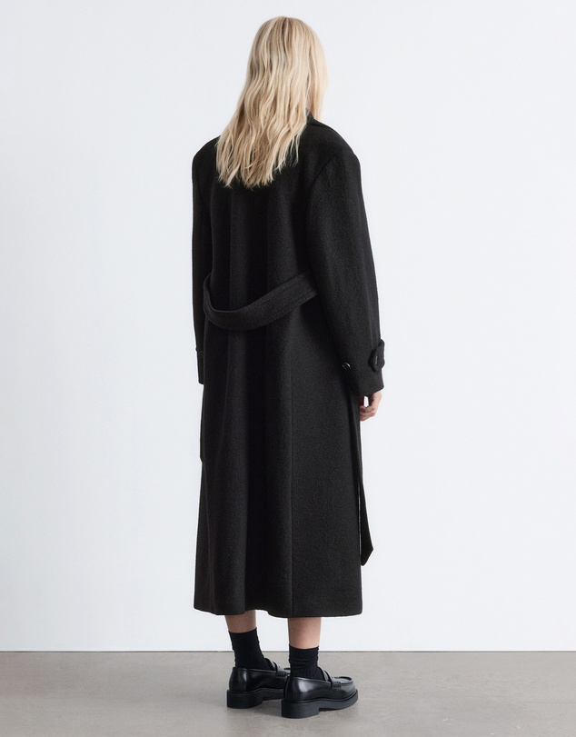 & Other Stories - Tie-Belt Wool Coat