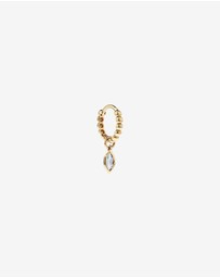 Michael Hill - Sky Blue Topaz Single Earring Charm in 10kt Yellow Gold