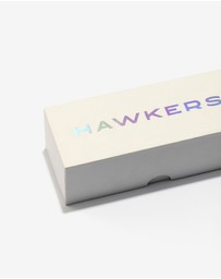 Hawkers Co - HAWKERS - Leo Black ETERNITY Sunglasses for Men and Women UV400