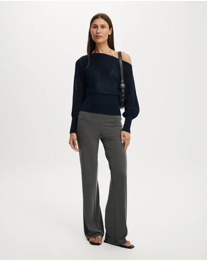 Cotton On - The Breezy LS Batwing Knit Top