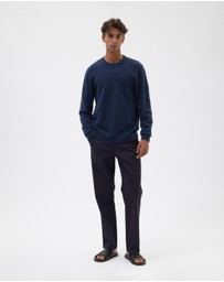 AERE - Premium Wool Crew Neck Knit Jumper