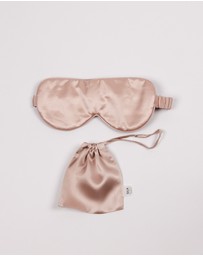 SILK MAGNOLIA - Pure Silk Gold Collection Eye Mask
