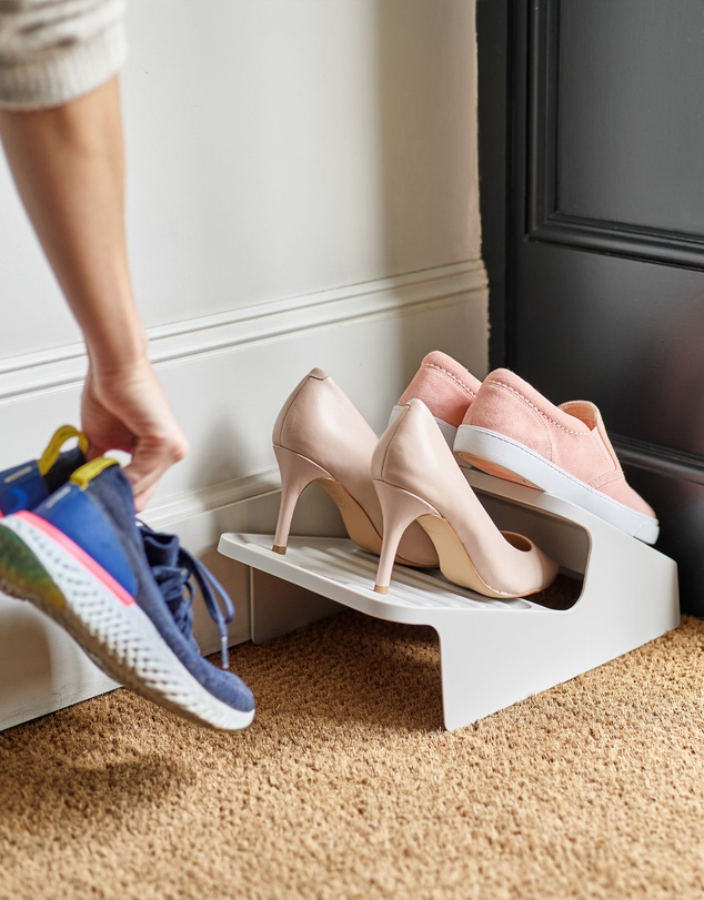 Joseph Joseph - Shoe-In™ Space-saving Shoe Rack (Ecru)