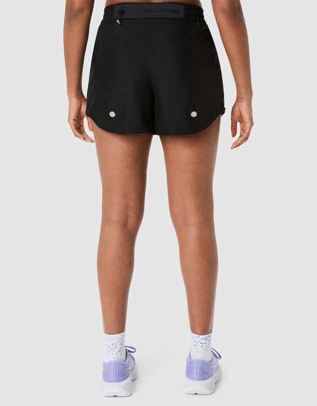 ASICS - Nagino Run Adjustable 4 Inch Short - Women's