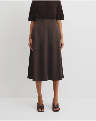 Country Road - Faux Suede Skirt