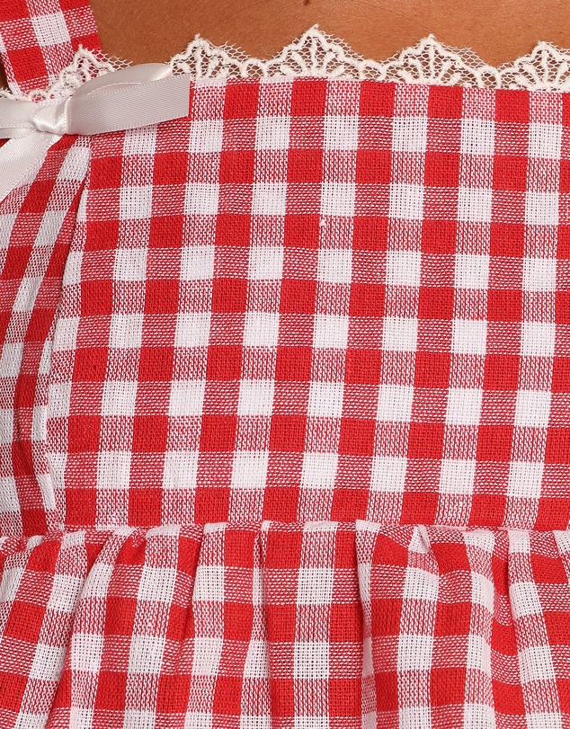 Petal & Pup - Isidore Gingham Short Set - Red