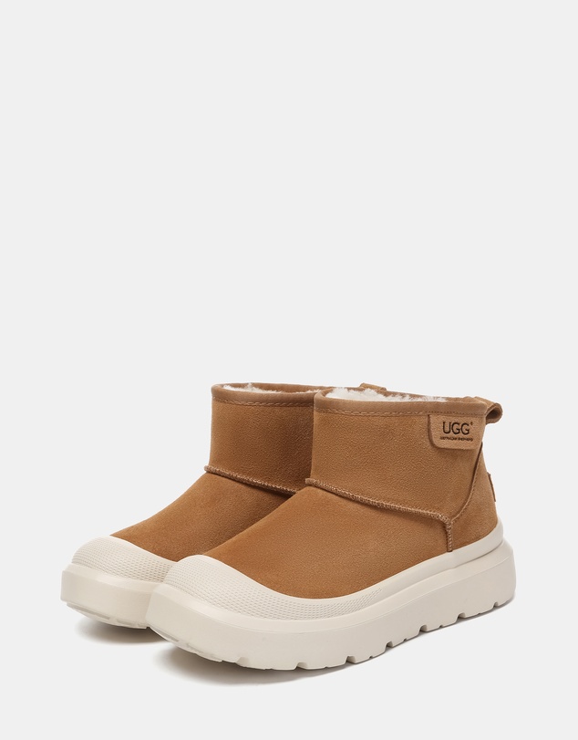 EVERAU - Australian Shepherd Ugg Harrison Cow Suede Upper UGG Boots